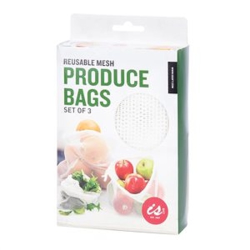 IS Gifts Mesh Produce Bags (Set of 3)