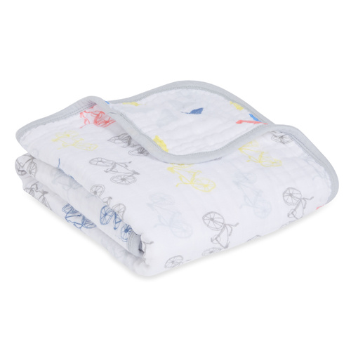 Aden + Anais Classic Cotton Muslin Stroller Blanket - Leader Of The Pack