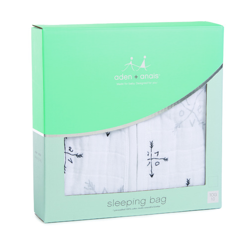 Aden + Anais Classic Summer Sleeping Bag 1.0 TOG Lovestruck (medium)