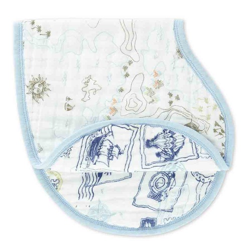 Aden + Anais Organic Burpy Bib - Warrior Finn
