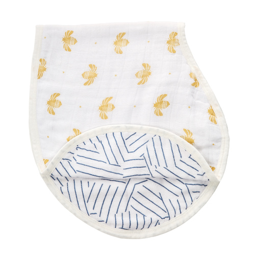 Aden + Anais Bamboo Burpy Bib - Golden Sun