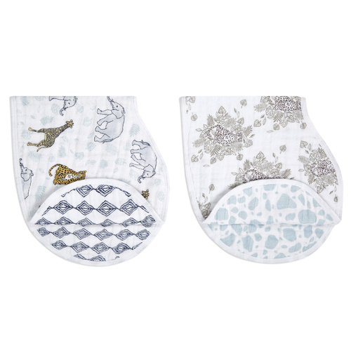 Aden + Anais Classic Burpy Bibs 2pk - Jungle
