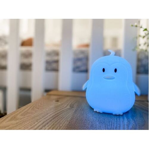 Baby Studio Soft Silicon Night Light - Penguin