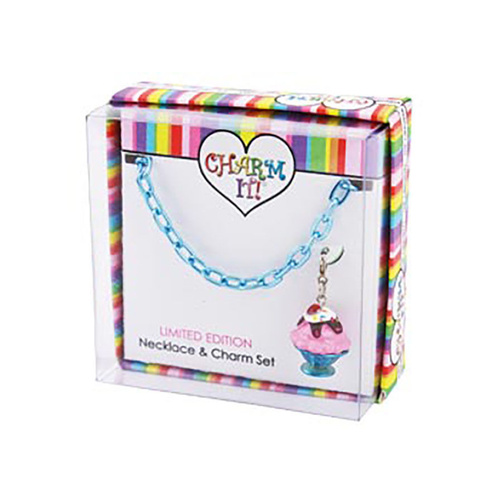 Charm It - Ice Cream Sundae Necklace Gift Set