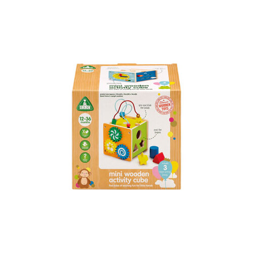 Early Learning Centre Mini Wooden Activity Cube