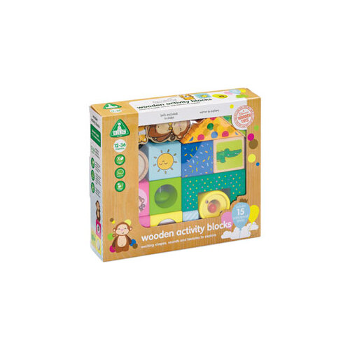 Early Learning Centre Wooden Activity Blocks