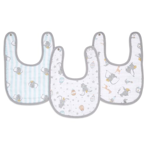 Aden Snap Bib 3-pack - Disney Dumbo by Aden+Anais