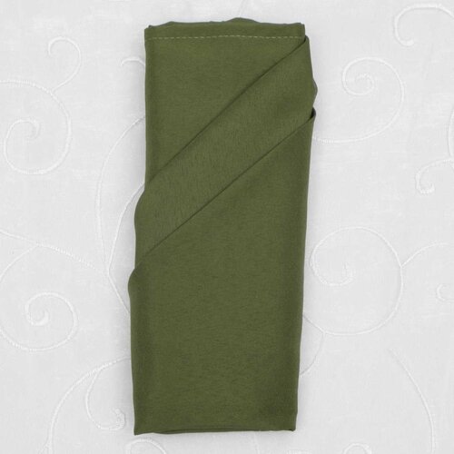Wedding & Event Linen - Quality Polyester Napkins 50cm - Olive