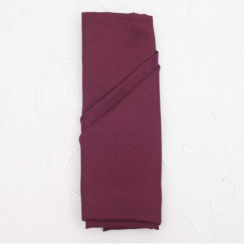 Wedding & Event Linen - Quality Polyester Napkins 50cm - Plum