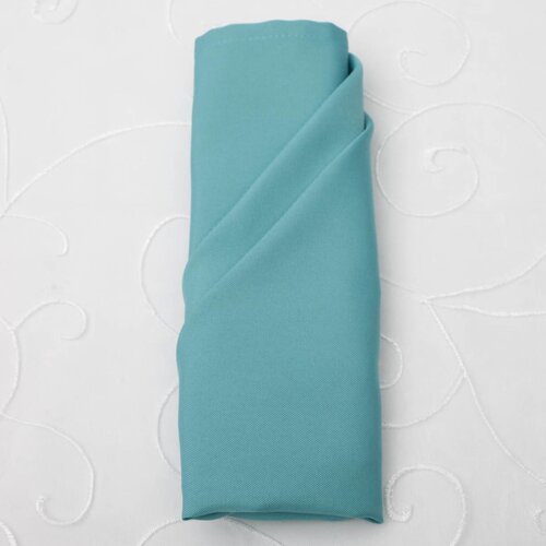 Wedding & Event Linen - Quality Polyester Napkins 50cm - Turquoise
