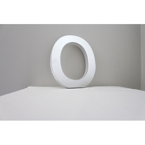 Mirror Alphabet Letter Large Upper Case 20cm "O"