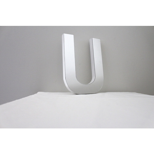 Mirror Alphabet Letter Large Upper Case 20cm "U"
