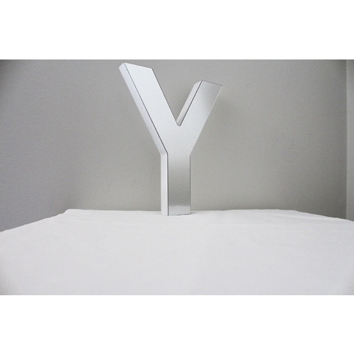 Mirror Alphabet Letter Large Upper Case 20cm "Y"