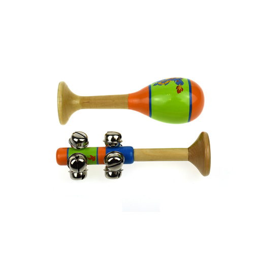 Kaper Kidz - Dragon Maraca & Bell Stick Small