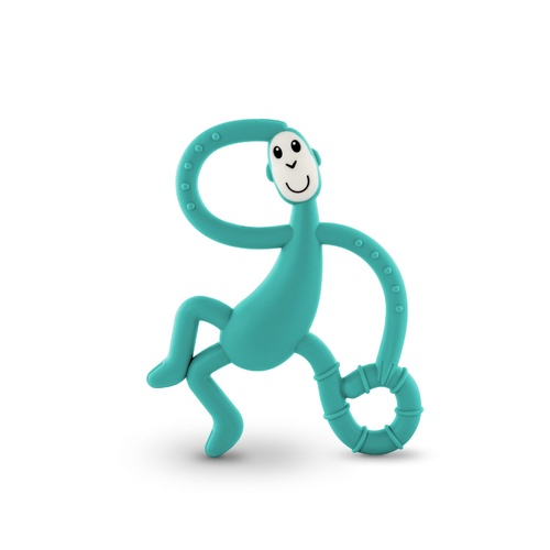 Matchstick Monkey Dancing Monkey Teether - Emerald Green