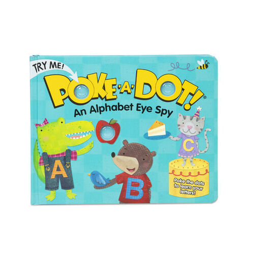 Melissa & Doug - Poke-a-Dot - An Alphabet Eye Spy Board Book