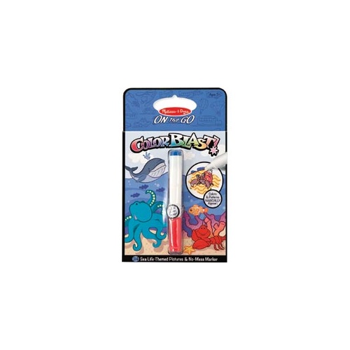 Melissa & Doug On The Go - Color Blast! - Sea Life