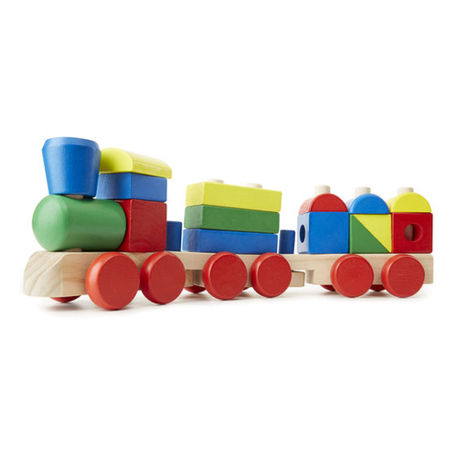 Melissa & Doug Wooden Stacking Train