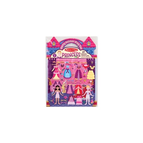 Melissa & Doug Reusable Puffy Sticker Play Set-Princess