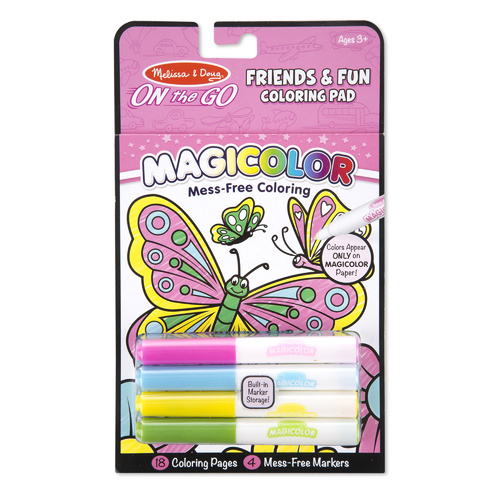 Melissa & Doug Magicolor - On the Go - Friends & Fun Coloring Pad