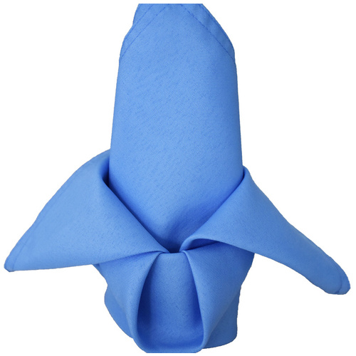 Wedding & Event Linen - Quality Polyester Napkins 50cm - Blue