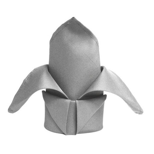 Wedding & Event Linen - Quality Polyester Napkins 42cm - Silver