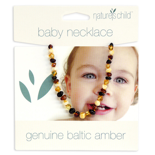 Natures Child - Amber Necklace - Mixed Colours
