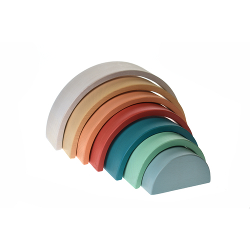 Calm & Breezy Wooden Stacking Rainbow - Terracotta