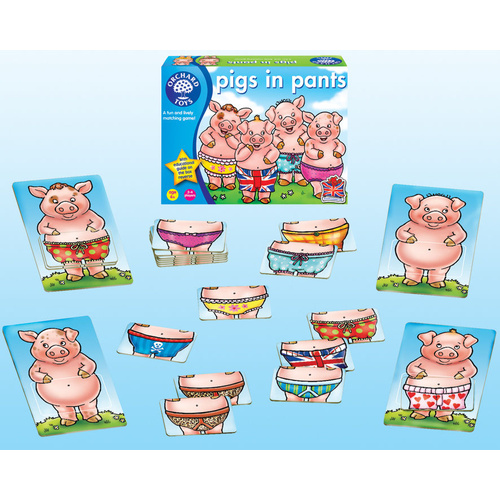 Orchard Toys Pigs in Pants Fun Educational Matching Game