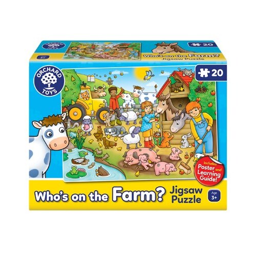 Orchard Toys - Who on the Farm Jigsaw Puzzle