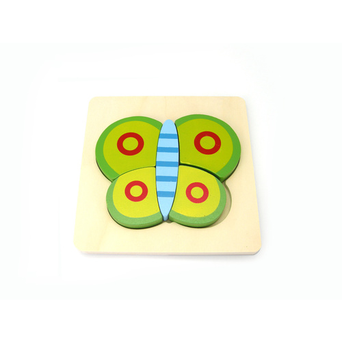 Kaper Kidz - Wooden Butterfly Chunky Puzzle