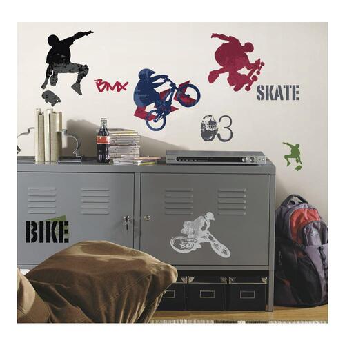RoomMates Extreme Sports Peel & Stick Wall Decals