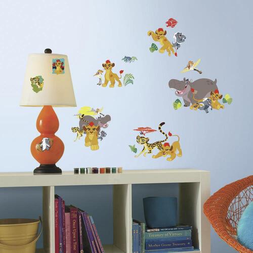 RoomMates Lion Guard Peel and Stick Wall Decals