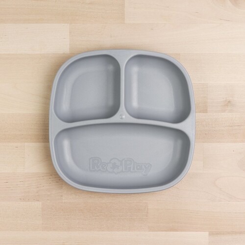 Re-Play Divided Plate - Grey