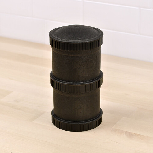 Re-Play Snack Stack (2 Pods and 1 Lid NO retail packaging) - Black