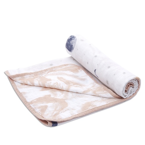 Aden Stroller Blanket - To The Moon