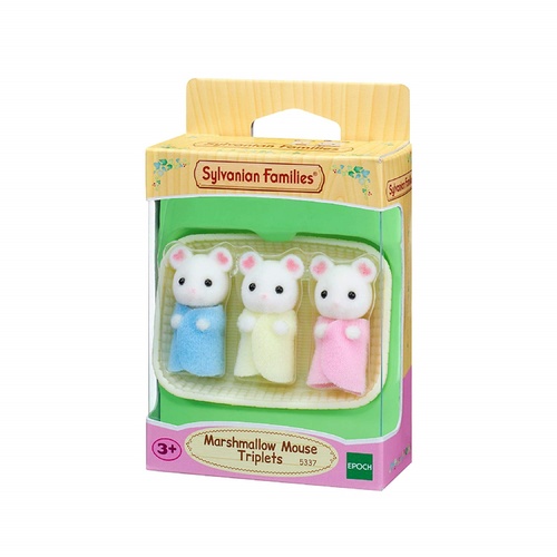 Sylvanian Families Marshmallow Mouse Triplets SF5337