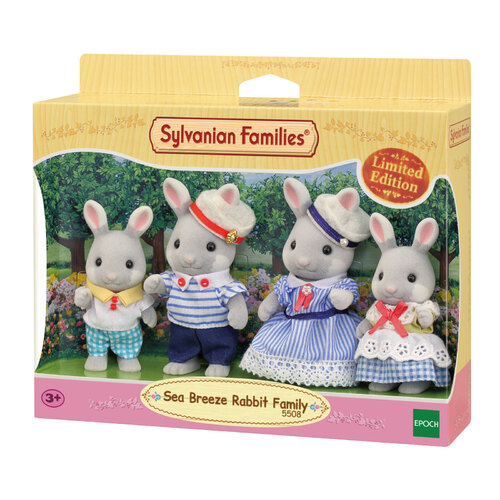 Sylvanian Families Sea Breeze Rabbit Family SF5508