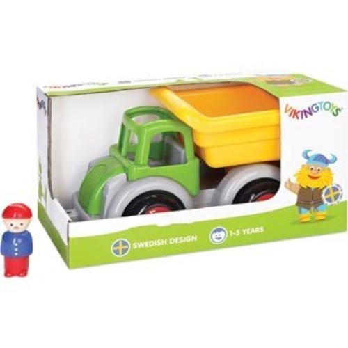 Viking Toys Jumbo Tipper Truck with 1 Figure Gift Box