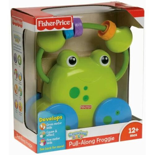 Fisher Price Growing Baby Pull Along Frog