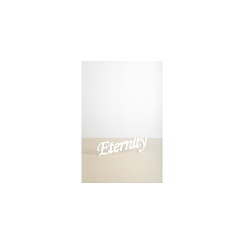 Wooden Inspirational Script Word - Eternity