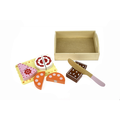 Kaper Kidz - Wooden Food Tray - Dessert