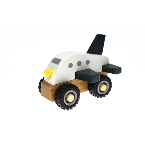 Koala Dream - Wooden Plane - White